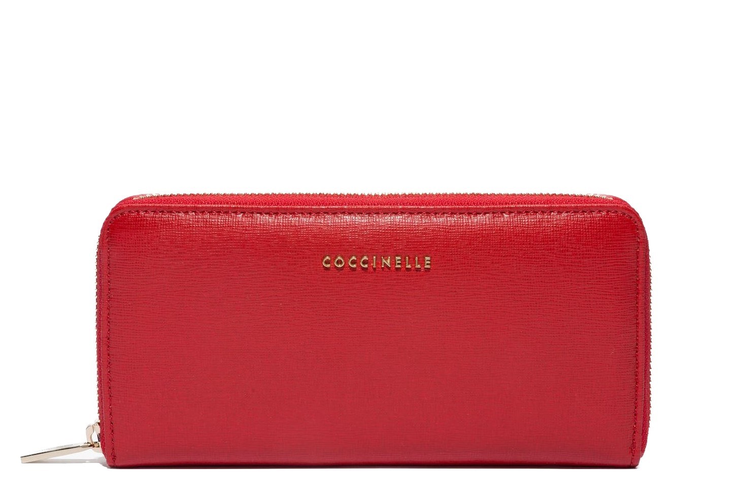 Coccinelle portafoglio zip around 110401 rosso