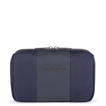 PIQUADRO POCHETTE PORTA CAVI BLU AC5481BR2/BLU BLU