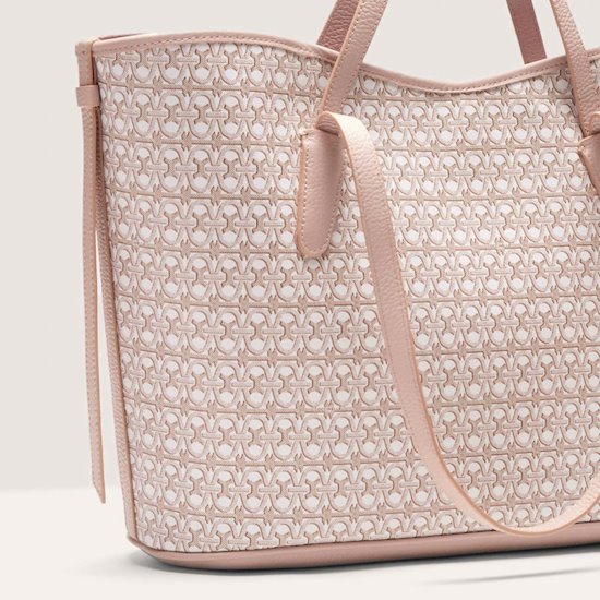 Coccinelle ASSF 110401 New Never Without Bag multi blanc/rosette