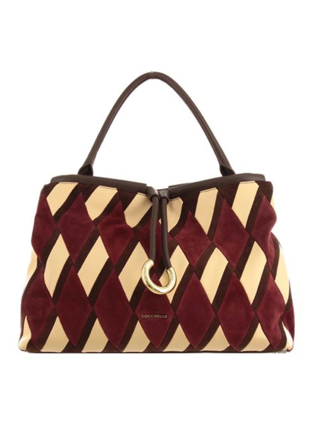 Coccinelle AT1H1801 Lisbet New Geometric multi ribes//brun