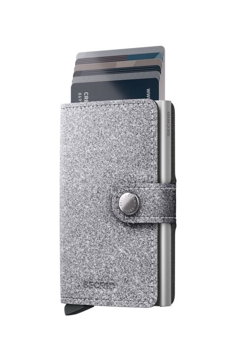 Secrid Miniwallet Glitter Silver in Edizione Limitata