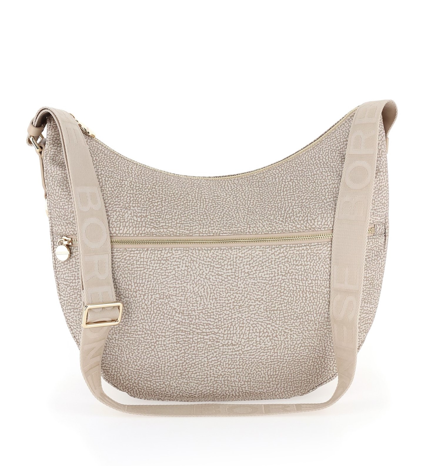 Borbonese Luna bag Medium 934109I15 sabbia