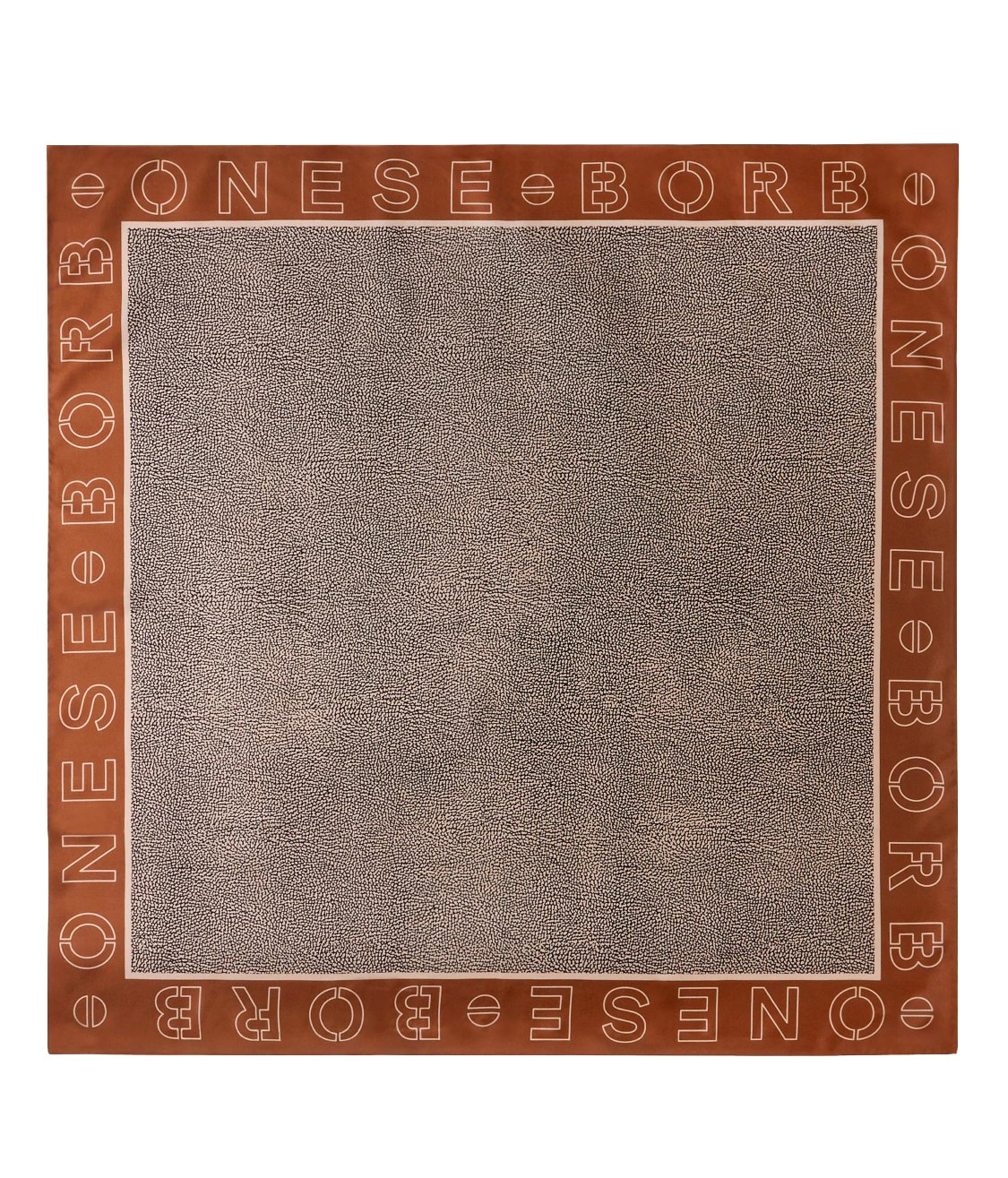 Borbonese foulard 6DP044TE2 caramello/OP naturale
