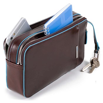 Pochette uomo in tessuto e pelle con protezione Rfid - Gio - Piquadro –  Pelletterie Pina Ercolano